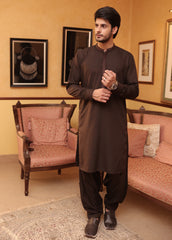 Men's Shalwar Kameez Classic Brown