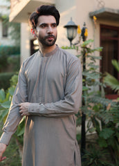 Men's Shalwar Kameez Light Gray