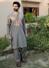 Men's Shalwar Kameez Light Gray