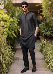 Black Men Trouser Kameez
